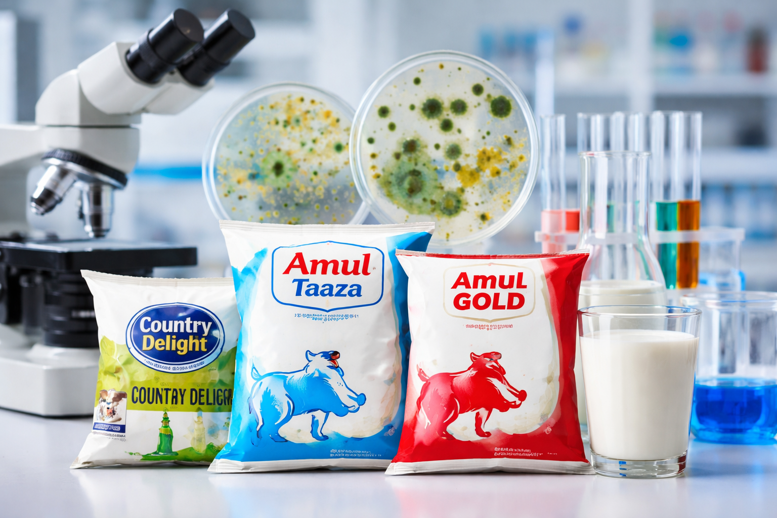 Is Packaged Milk Safe Youtube Lab Test Bacteria